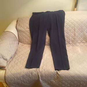 Report Collection Men's Navy Dress Pants - Tailored Straight Leg